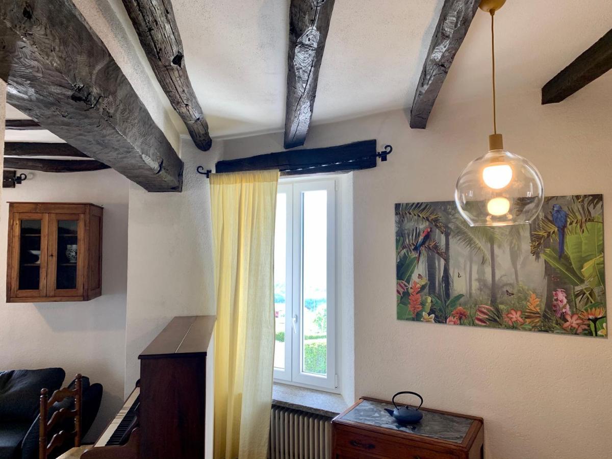Ferienwohnung La Castellina Lugano Exterior foto
