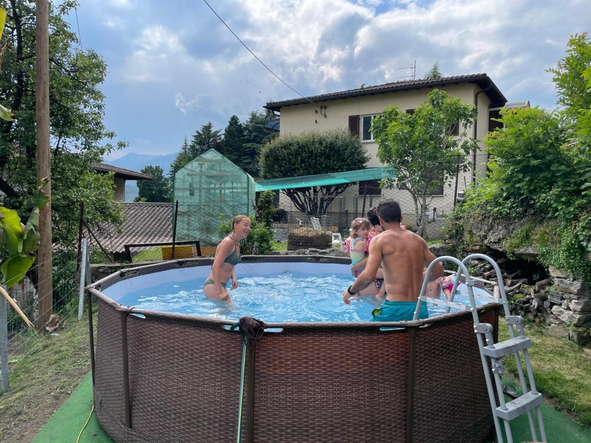 Ferienwohnung La Castellina Lugano Exterior foto